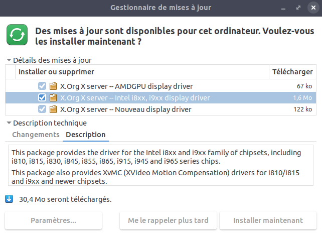 Ubuntu Intel_HD driver Update