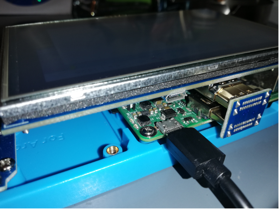 KUMAN 5 puces 800x480 configurer résolution tutoriel avec Raspberry