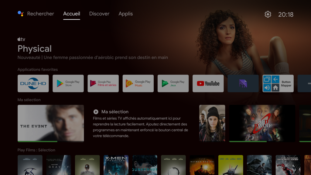 DUNE Real Vison OS Android TV